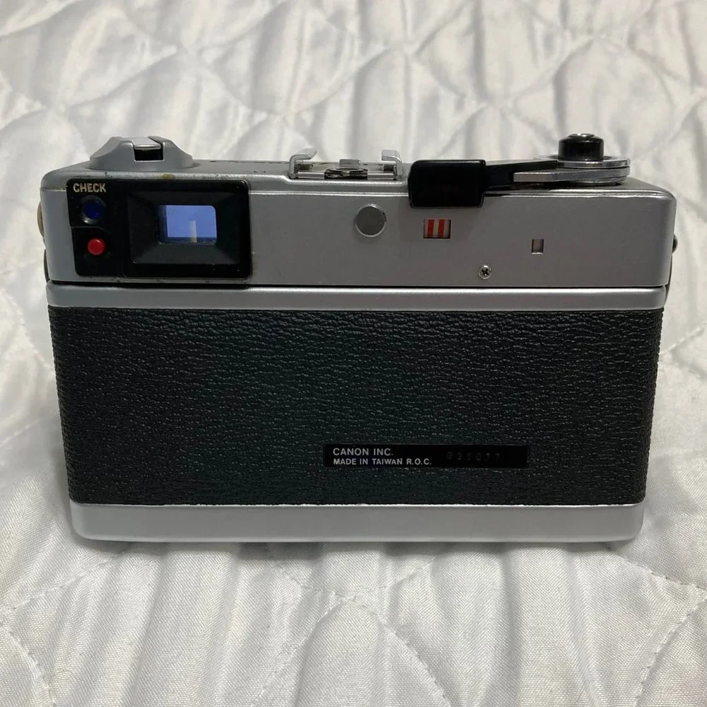 Canon 35mm Camera and Flash